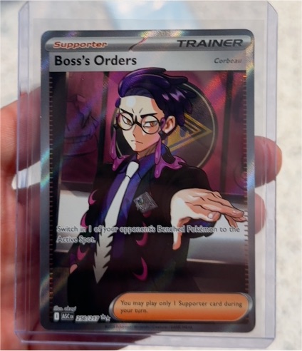 2026 Pokémon Ascended Heroes #256 Boss's Orders [Corbeau] — front