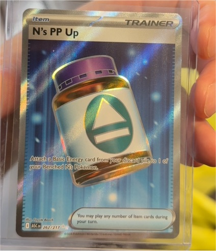 2022 Pokémon TCG Ascended Heroes #262 N's PP Up — front
