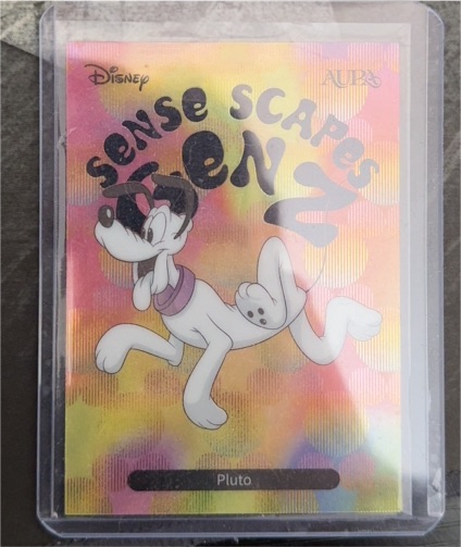 2025 Kakawow Aura Disney Sense Scapes Gen Z #AD-Z-09 Pluto — front