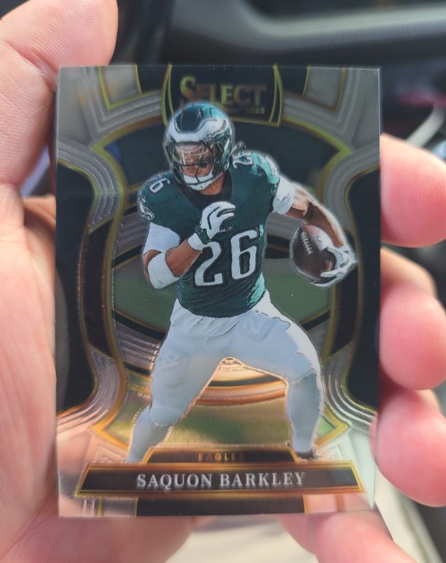 2025 Panini Select #90 Saquon Barkley — front