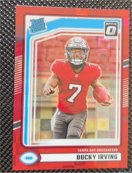 2024 Panini Donruss Optic #301 Bucky Irving — front