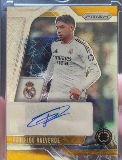 2025 Panini Prizm FIFA Club World Cup #160 Federico Valverde — front