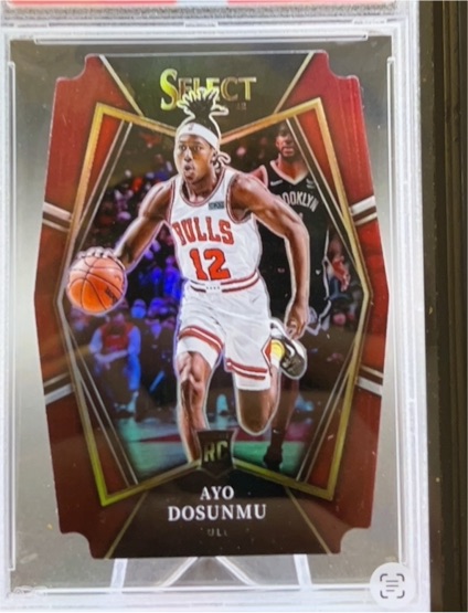 2021-22 Panini Select #154 Ayo Dosunmu — front