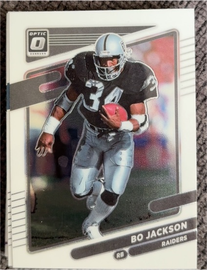 2021 Panini Donruss Optic #44 Bo Jackson — front