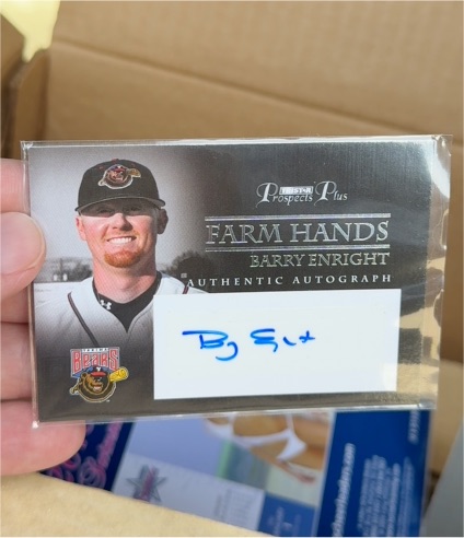 2007 Tristar Prospects Plus Farm Hands #FH-BE Barry Enright — front