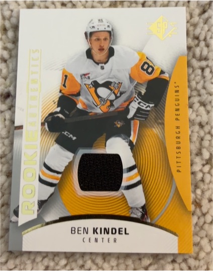2025-26 Upper Deck SP #102 Ben Kindel Rookie Authentics — front