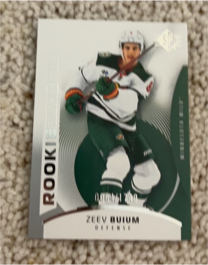2025-26 Upper Deck SP Rookie Authentics #113 Zeev Buium — front