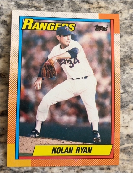 1990 Topps #1 Nolan Ryan — front