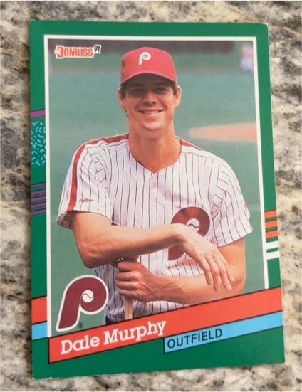 1991 Donruss #484 Dale Murphy Philadelphia Phillies — front