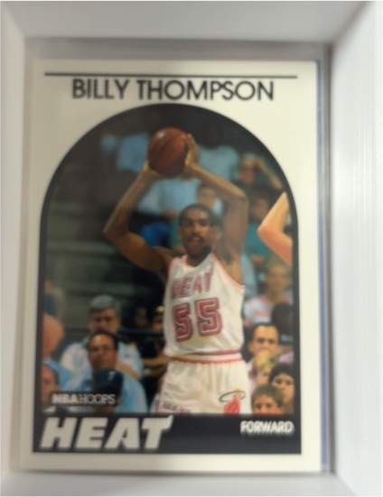 1989-90 Hoops #59 Billy Thompson — front