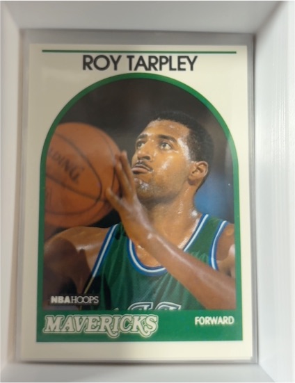 1989 NBA Hoops #23 Roy Tarpley — front