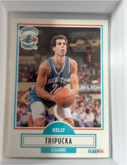 1990 Fleer #21 Kelly Tripucka — front