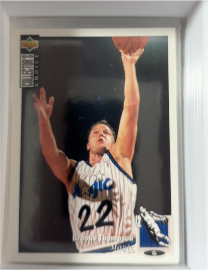1994-95 Upper Deck Collector's Choice #299 Brooks Thompson — front