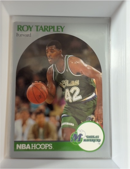 1990-91 NBA Hoops #88 Roy Tarpley — front