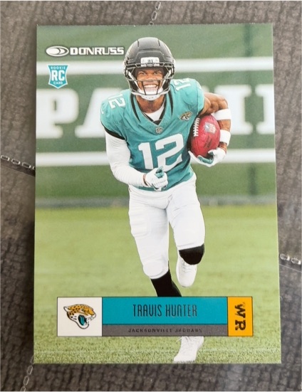 2025 Donruss Retro #R05-TVH Travis Hunter — front