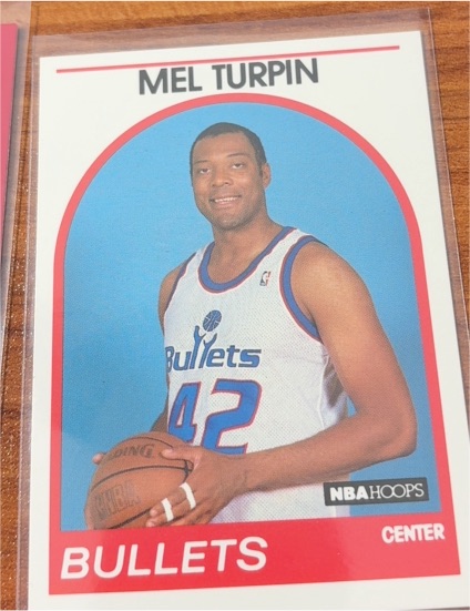 1989-90 NBA Hoops #316 Mel Turpin — front