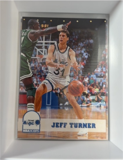 1993-94 NBA Hoops #160 Jeff Turner — front