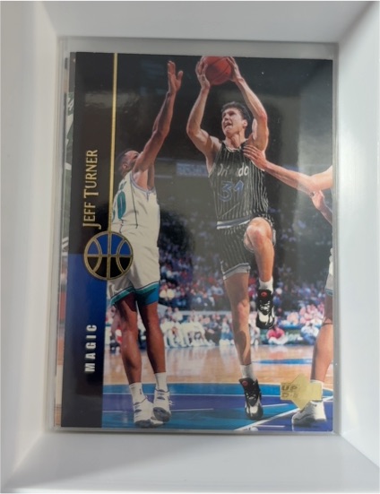 1994-95 Upper Deck #29 Jeff Turner Orlando Magic — front