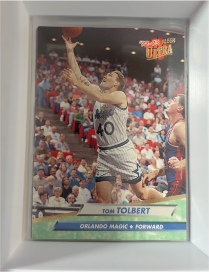 1992-93 Fleer Ultra #329 Tom Tolbert — front