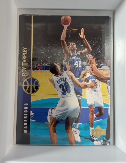 1994-95 Upper Deck #261 Roy Tarpley Dallas Mavericks — front