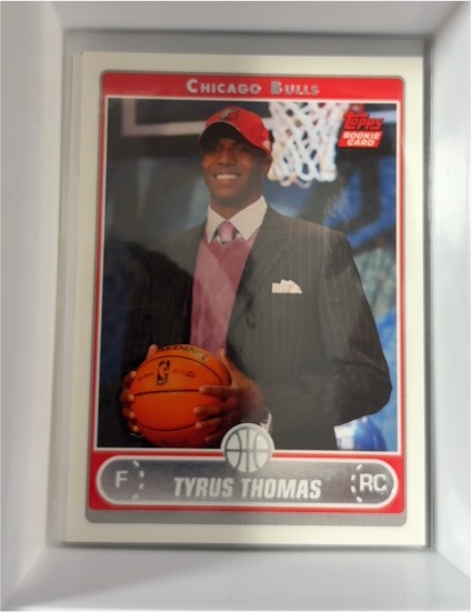 2006-07 Topps #231 Tyrus Thomas — front
