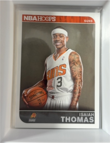 2014-15 Panini NBA Hoops #256 Isaiah Thomas — front