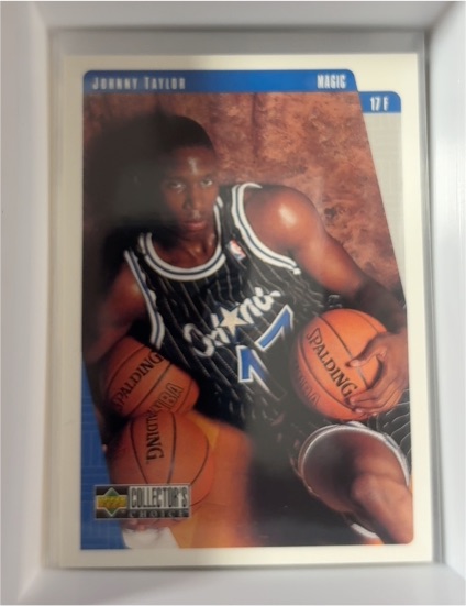1997-98 Upper Deck Collector's Choice #299 Johnny Taylor Orlando Magic — front