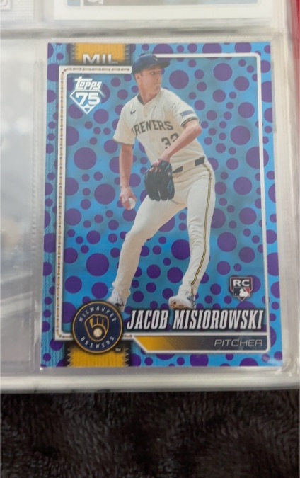 2026 Topps Series 1 #10 Jacob Misiorowski — front