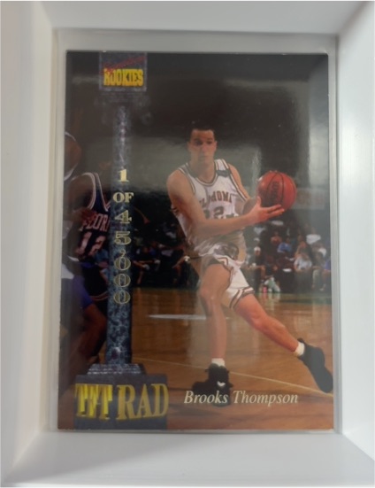 1994 Signature Rookies Tetrad #LXXVII Brooks Thompson — front
