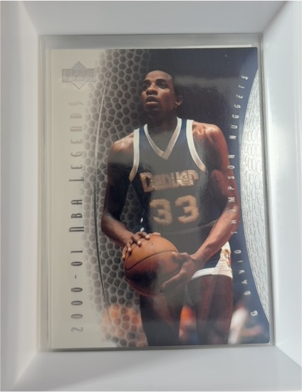 2000-01 Upper Deck Legends #33 David Thompson — front