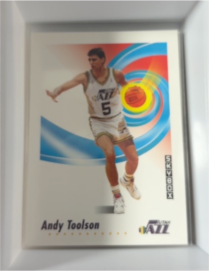 1991-92 SkyBox #286 Andy Toolson — front