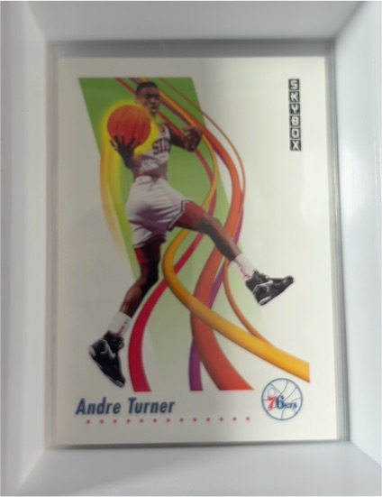 1991-92 SkyBox #219 Andre Turner — front