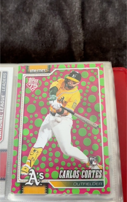 2026 Topps Series 1 #249 Carlos Cortes — front
