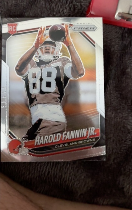 2025 Panini Prizm #399 Harold Fannin Jr. — front