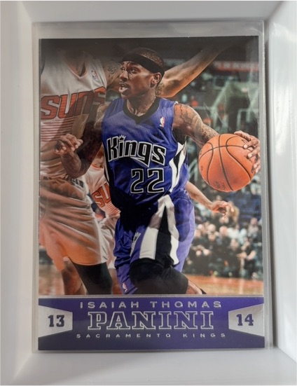 2012-13 Panini #214 Isaiah Thomas — front