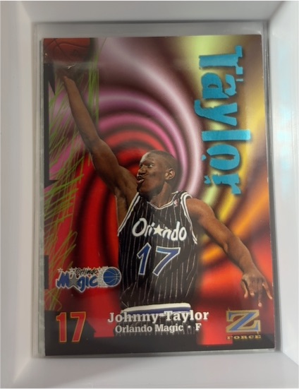 1997-98 Skybox Z-Force #149 Johnny Taylor — front