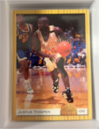 1993 Classic Draft Picks #71 Justus Thigpen — front