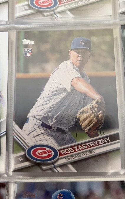 2017 Topps #478 Rob Zastryzny — front