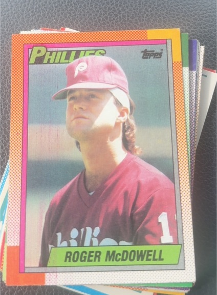 1990 Topps #625 Roger McDowell — front