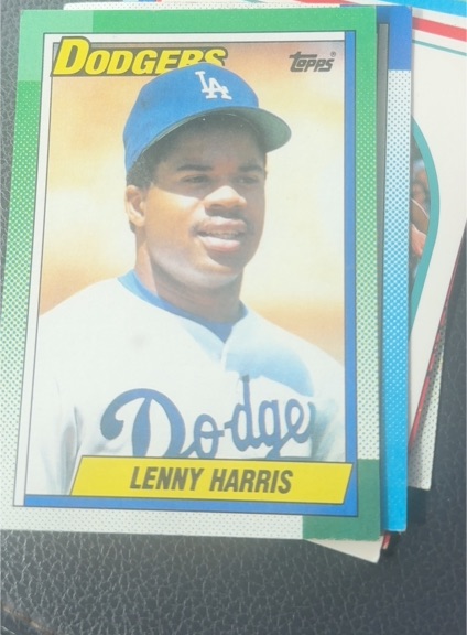 1990 Topps #277 Lenny Harris — front