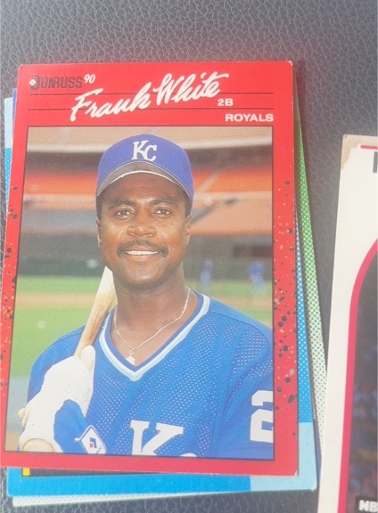 1990 Donruss #262 Frank White — front