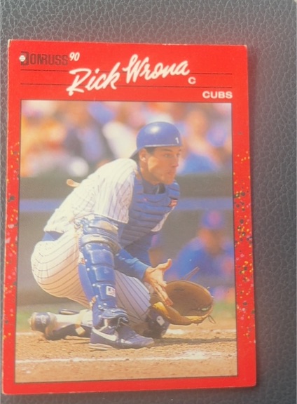 1990 Donruss #512 Rick Wrona — front