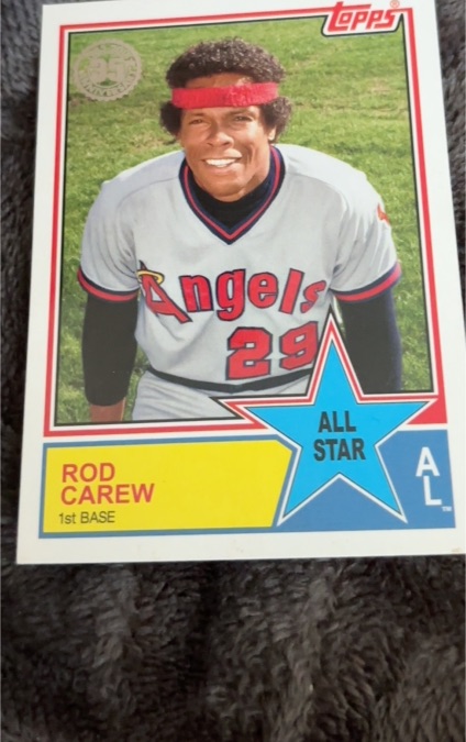 2018 Topps 1983 Topps Design All-Stars #83AS-70 Rod Carew — front