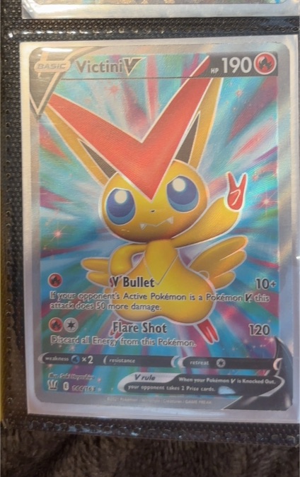 2021 Pokémon #144 Victini V — front