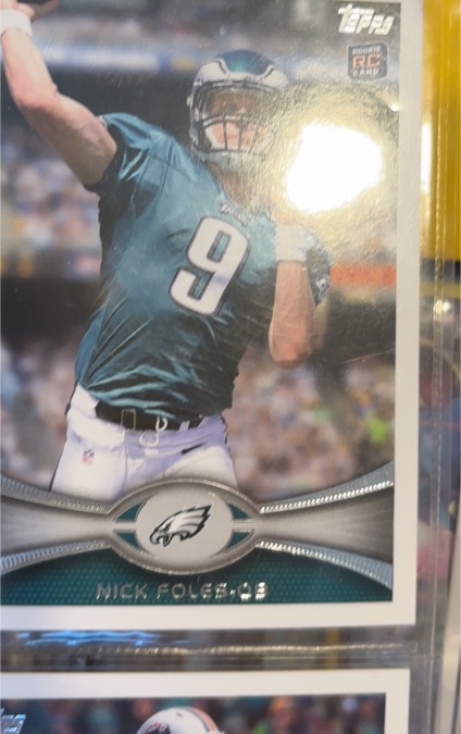 2012 Topps #186 Nick Foles — front