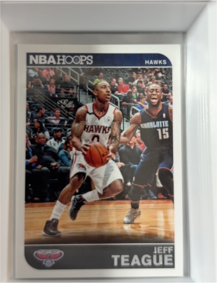 2014-15 Panini NBA Hoops #21 Jeff Teague — front