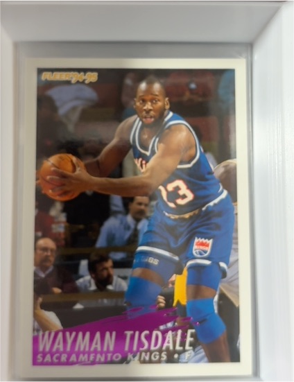 1994-95 Fleer #197 Wayman Tisdale — front