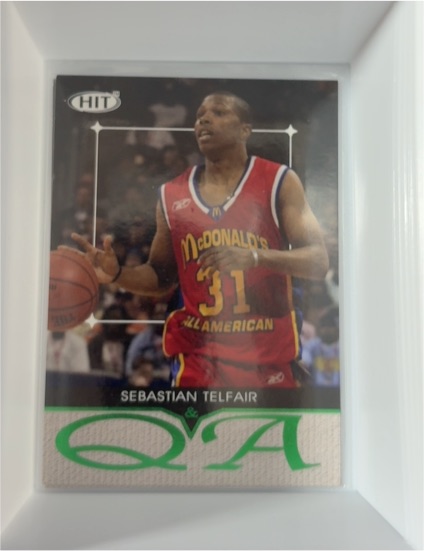 2004 SAGE Hit #Q31 Sebastian Telfair — front