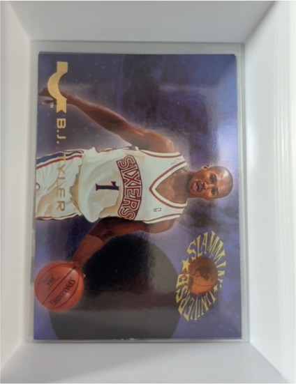 1994-95 Skybox Slammin' Universe #SU28 B.J. Tyler — front