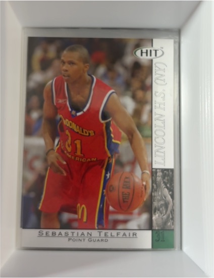2004 SAGE Hit #31 Sebastian Telfair — front